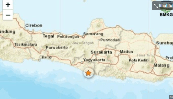 Gempa DIY Terkini 5.6 M Guncang Gunung Kidul Senin 26 Agustus 2024,