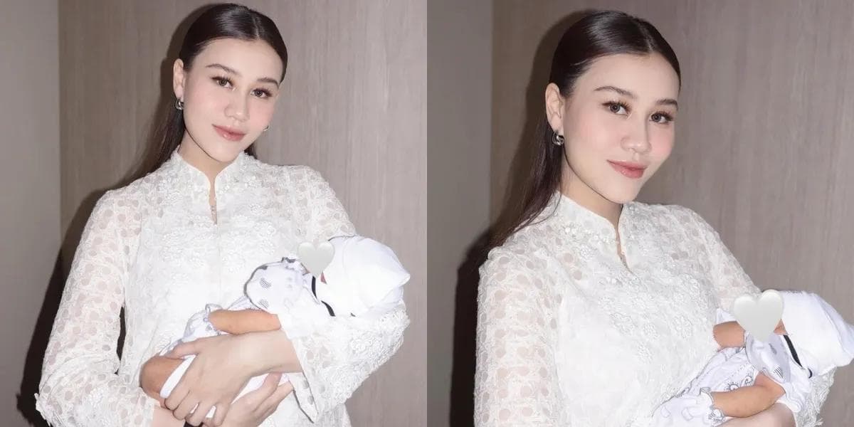 Aaliyah Massaid Curi Perhatian di Aqiqah Baby Arash, Pancarkan Aura Ibu Muda