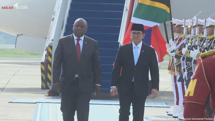 Presiden Afrika Selatan Tiba di Jakarta untuk Kunjungan Resmi