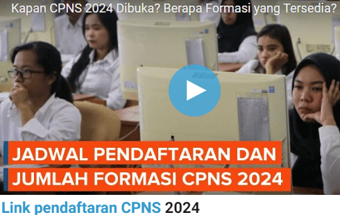 Pendaftaran CPNS: Link SSCASN, Jadwal, dan Formasinya