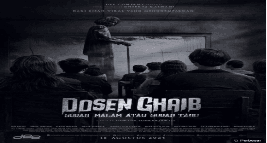 "Dosen Ghaib: Sudah Malam atau Sudah Tahu" Mulai Tayang 15 Agustus 2024 Di Seluruh Bioskop