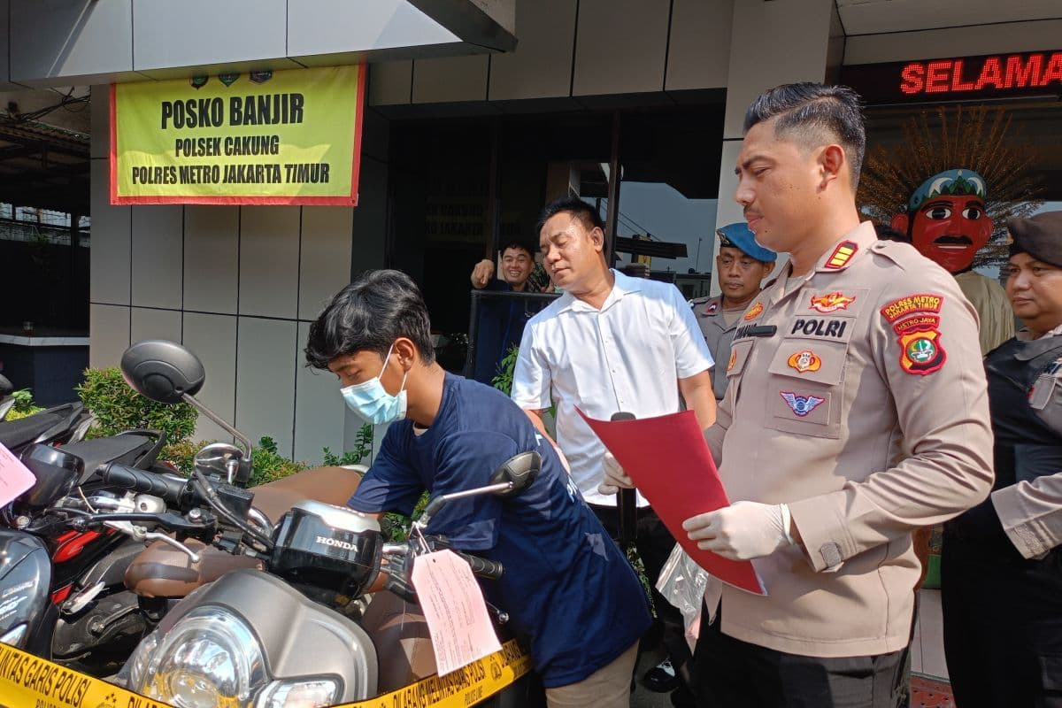 Polisi Ungkap Kasus Pencurian Motor, Pelaku Gunakan Modus Kunci T Palsu
