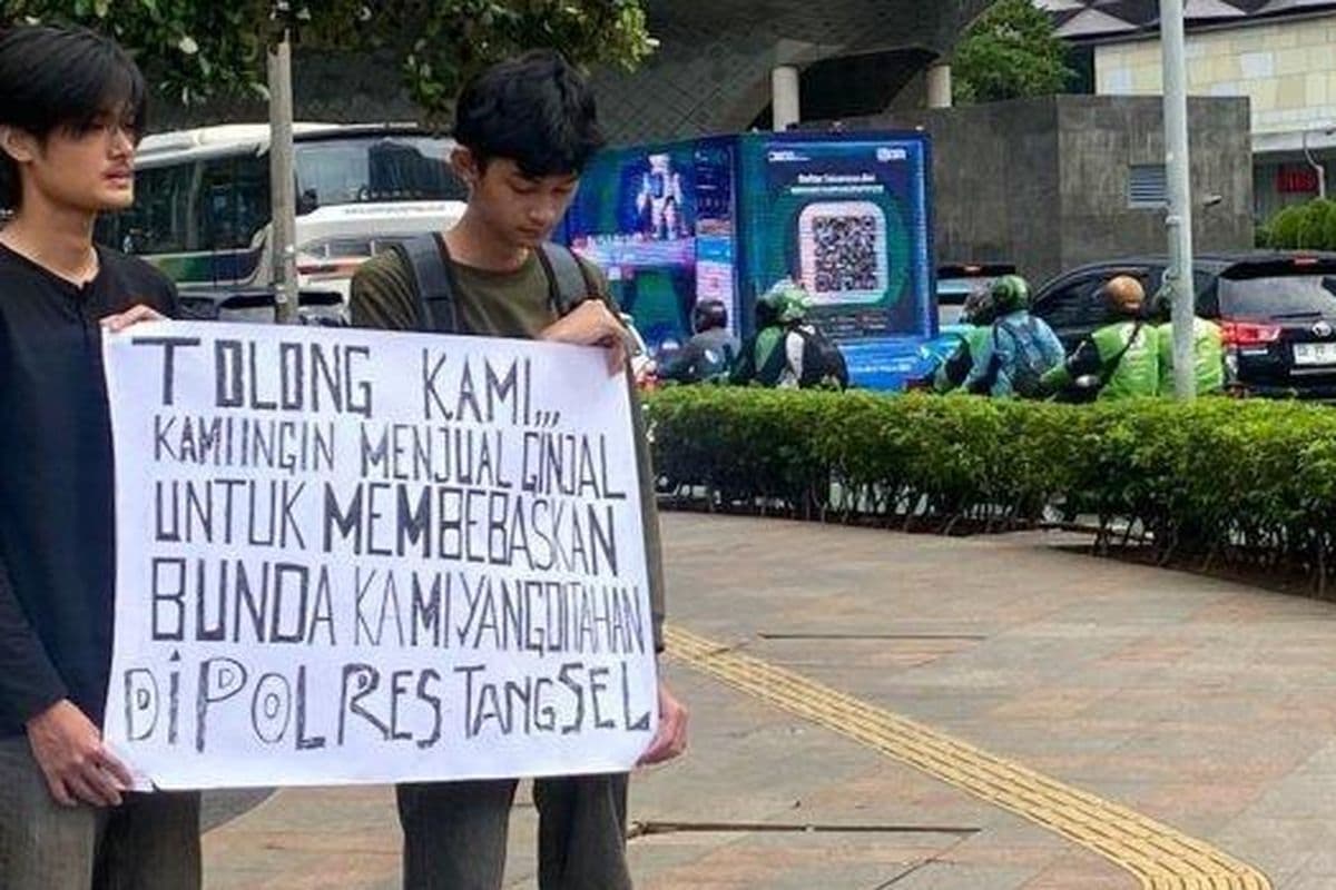 Kakak-Adik Viral Tawarkan Ginjal untuk Bebaskan Ibu dari Penjara