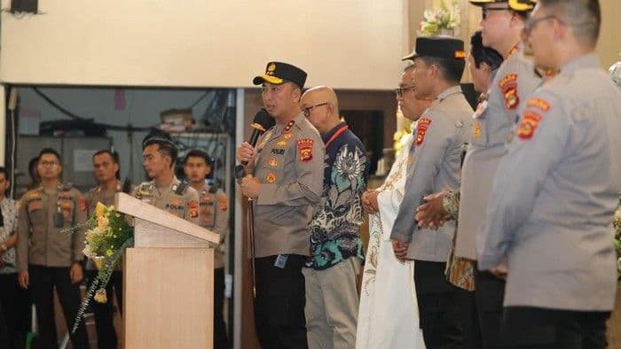 Kapolda Sumsel Pastikan Pengamanan Paskah di Gereja St Yoseph Berjalan Tertib dan Lancar