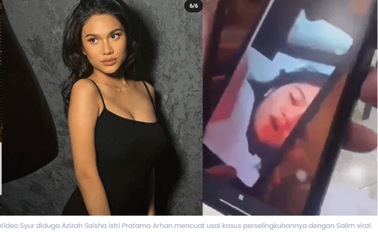 Beredar Video Syur Mirip Azizah Salsha di Tengah Isu Selingkuhi Arhan